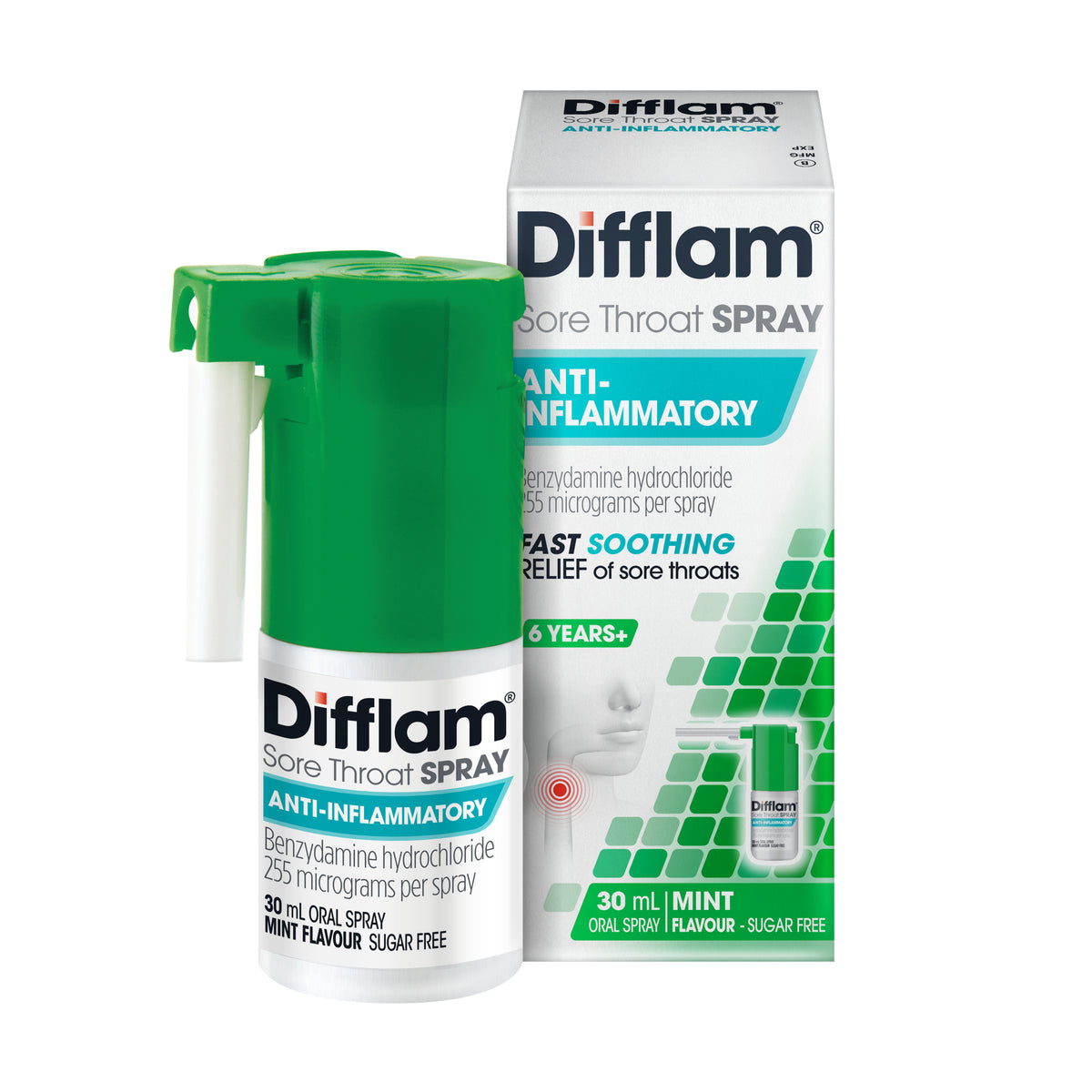 DIFFLAM Anti-Inflammatory Throat Spray 30ml