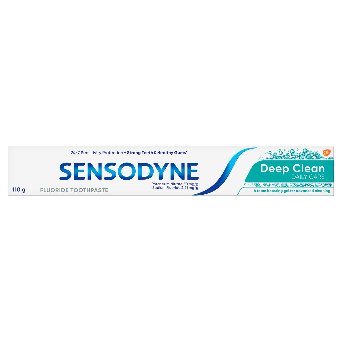 Sensodyne Deep Clean Daily Care Sensitive Toothpaste 110g