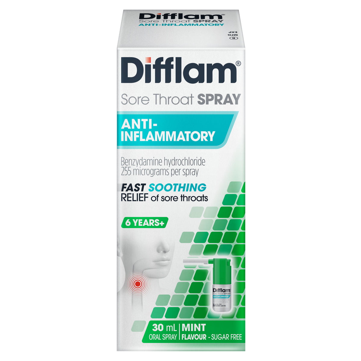 DIFFLAM Anti-Inflammatory Throat Spray 30ml