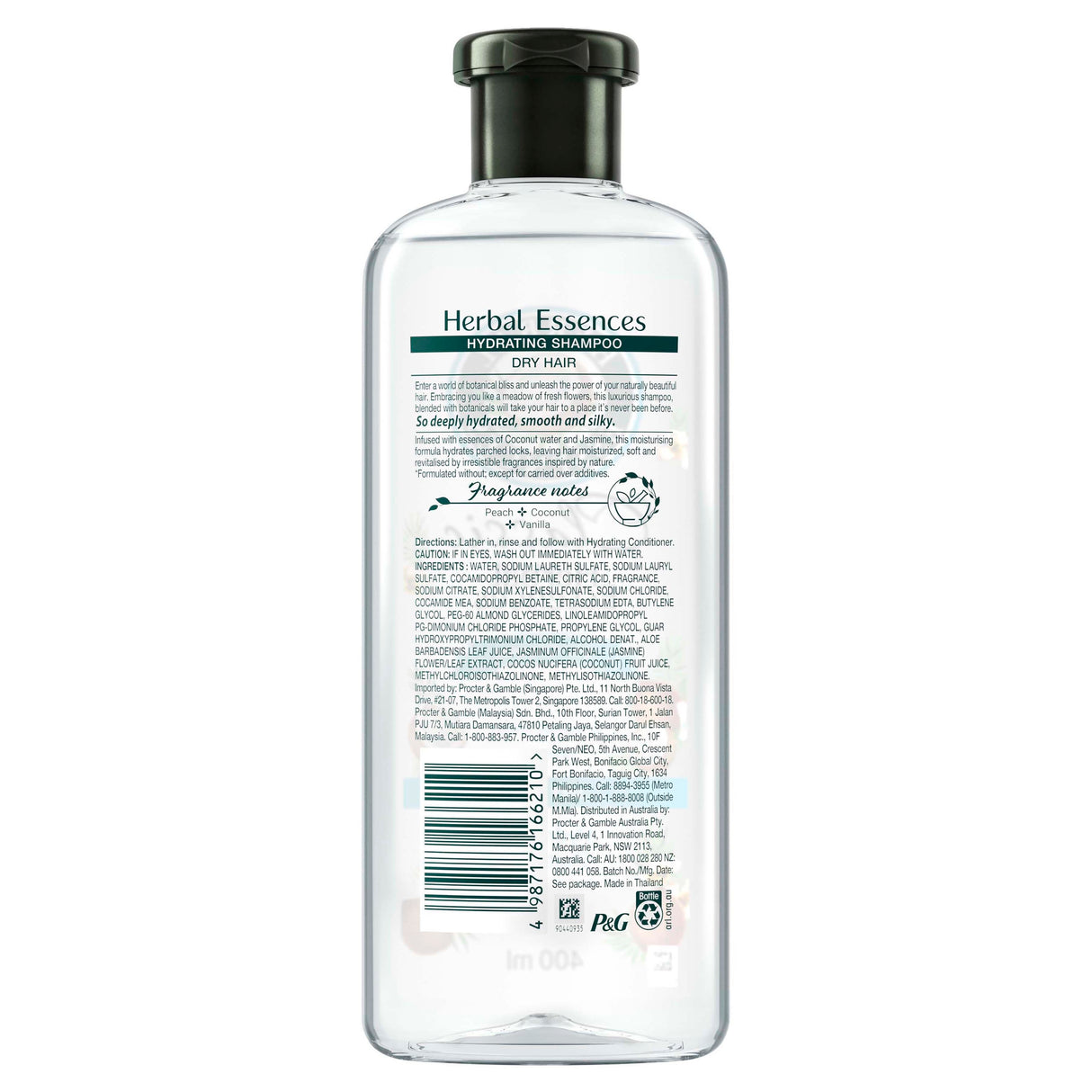 Herbel Essences Classics Coconut Shampoo 400ml