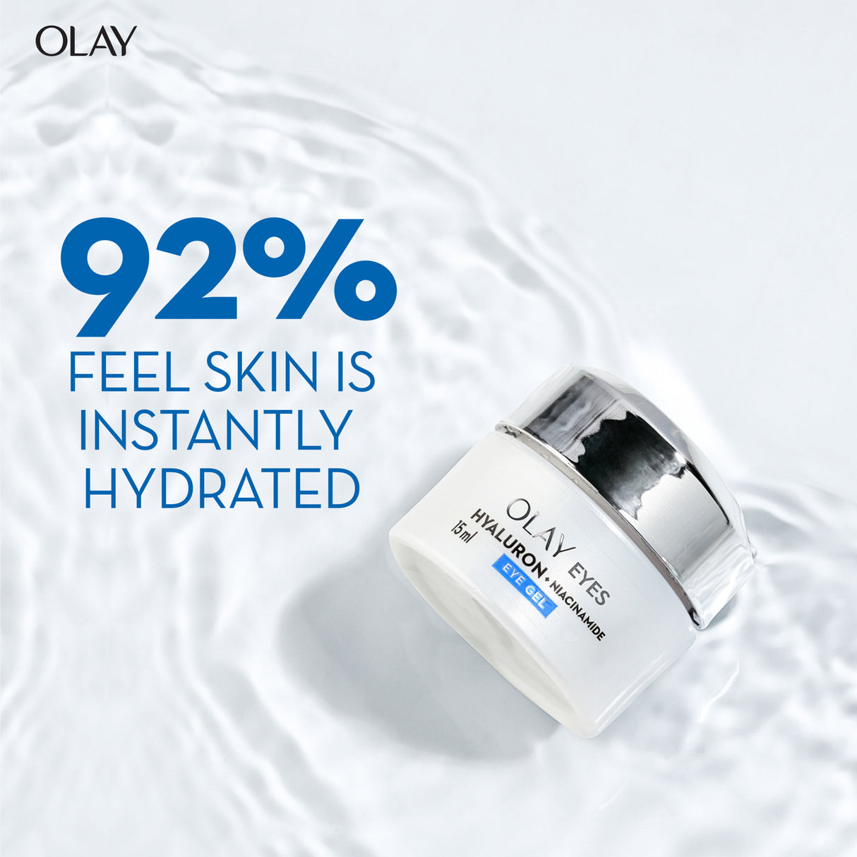 OLAY LUMINOUS HYALURON+ NIACINAMIDE EYE GEL 15ML