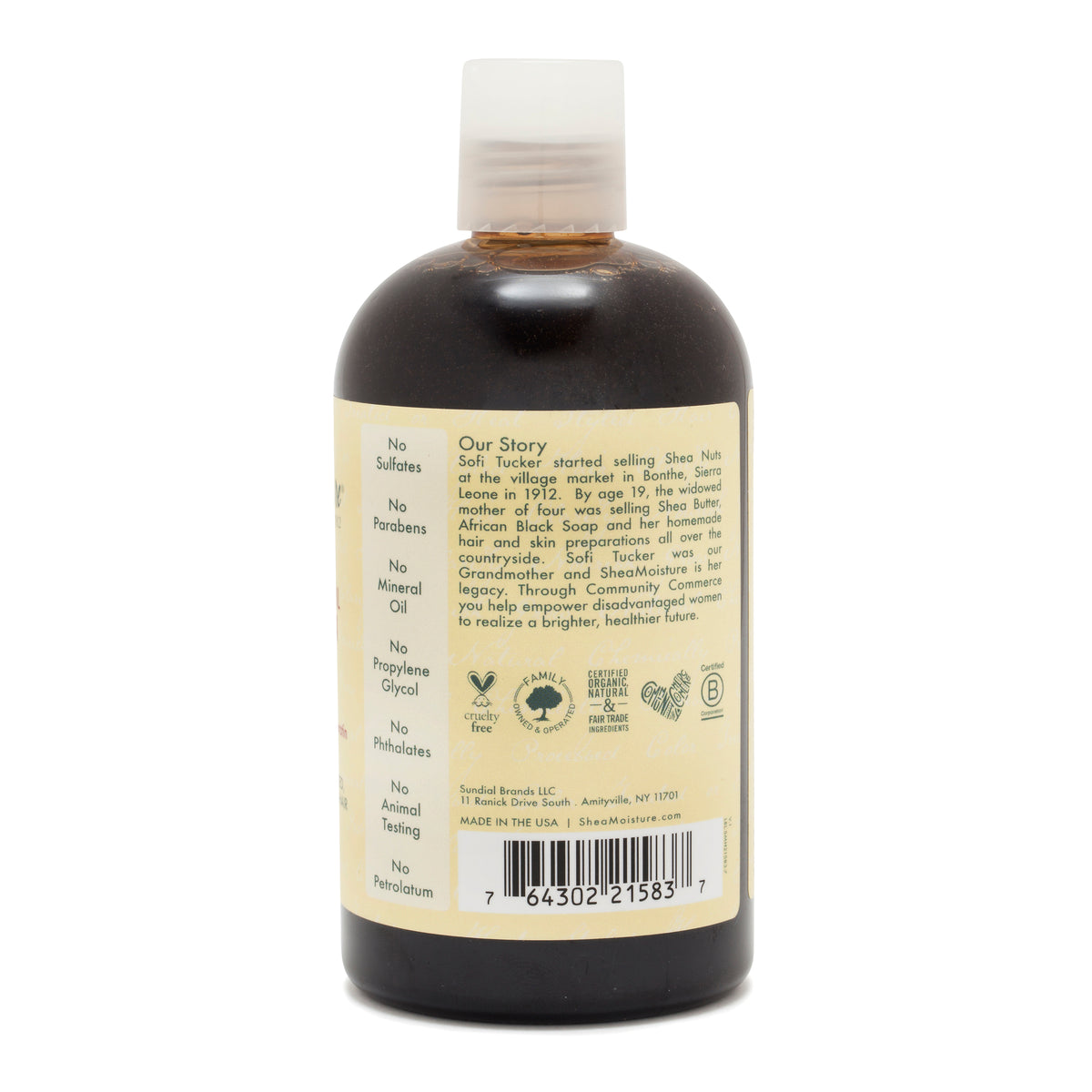 SheaMoisture Jamaican Black Castor Oil Strength & Restore Shampoo 384 mL