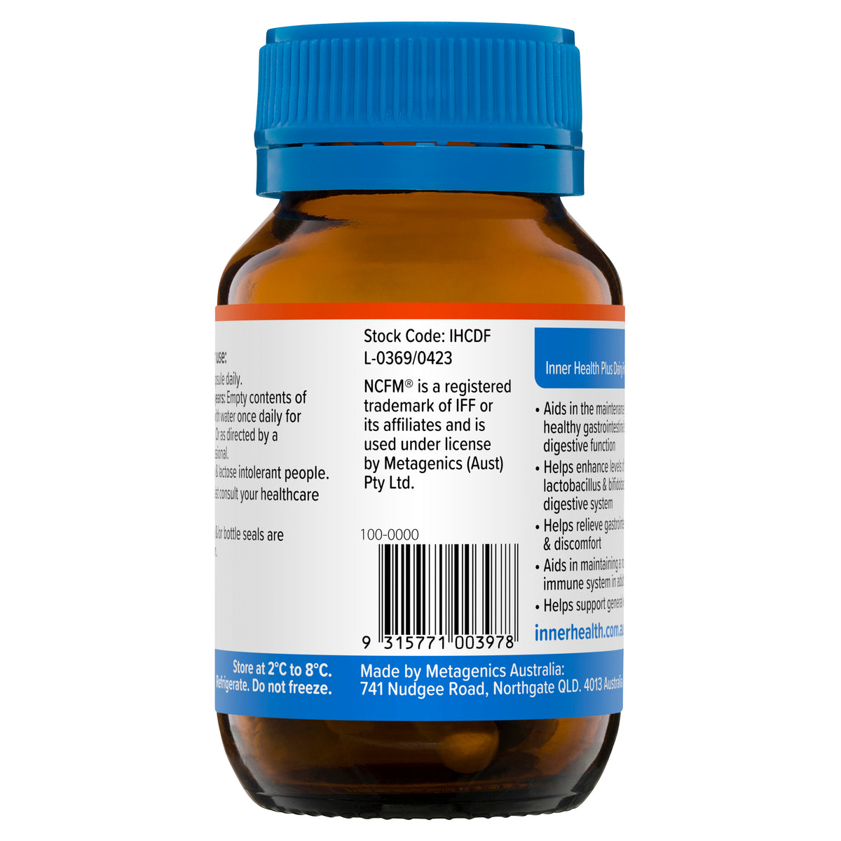 Inner Health Plus Dairy Free 30 Capsules