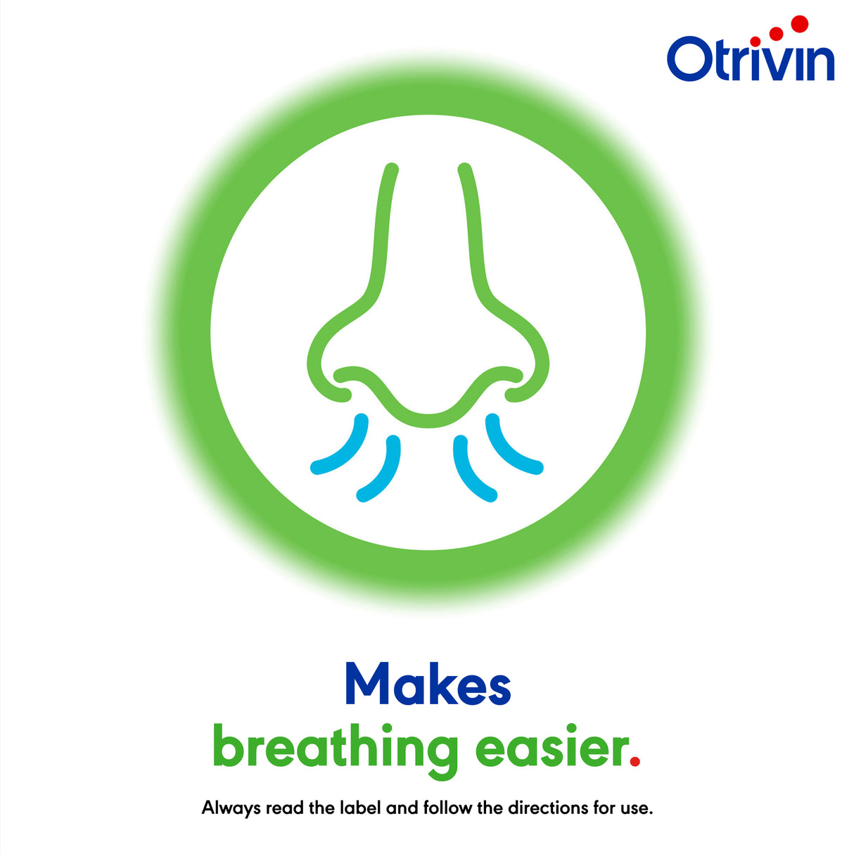 Otrivin Breathe Clean Natural Daily Nasal Cleanser with Isotonic Seawater & Aloe Vera, 100mL