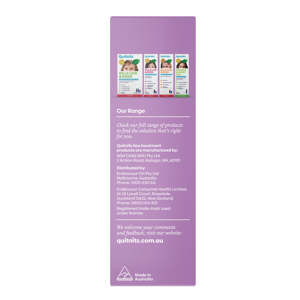 Quitnits Rapid 10 Minute Lotion 200ml