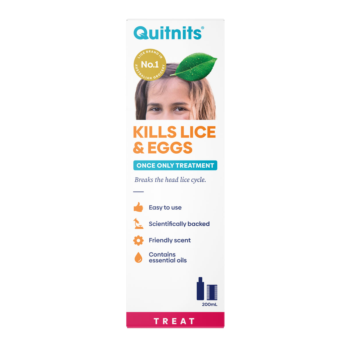 Quitnits Once Only Treatment 200ml