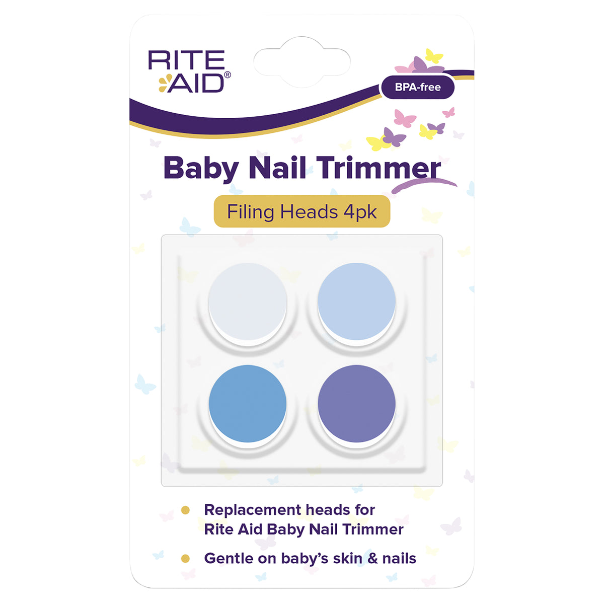 Rite Aid Baby Nail Trimmer Filing Head 4s