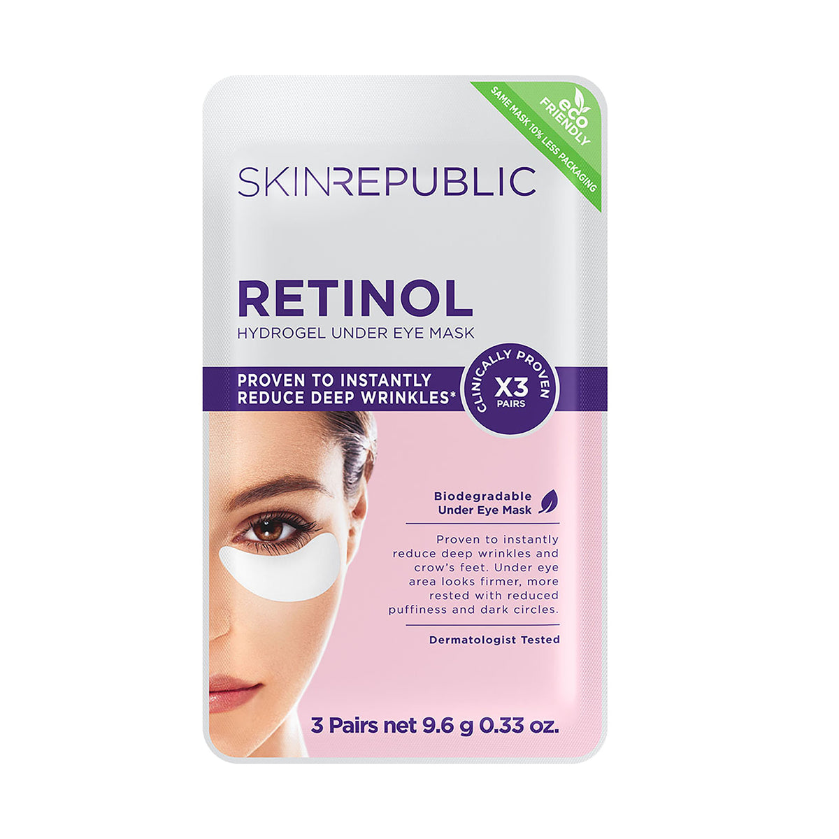 Skin Republic Retinol Under Eye Patches 3 Pairs