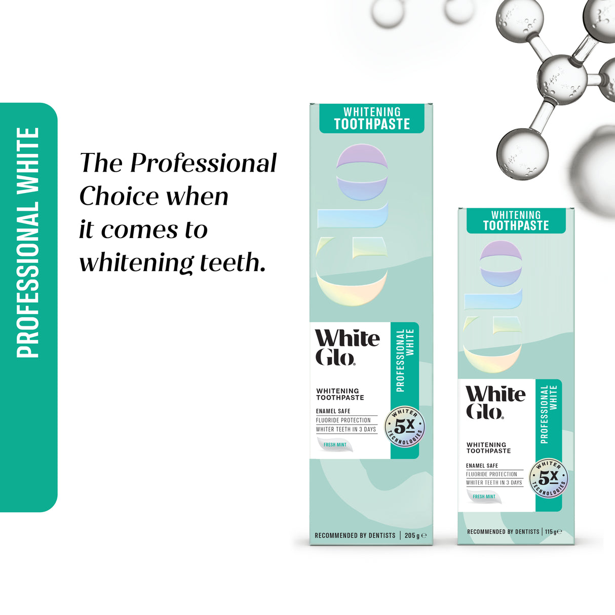 White Glo Professional Whitening Toothpaste115g