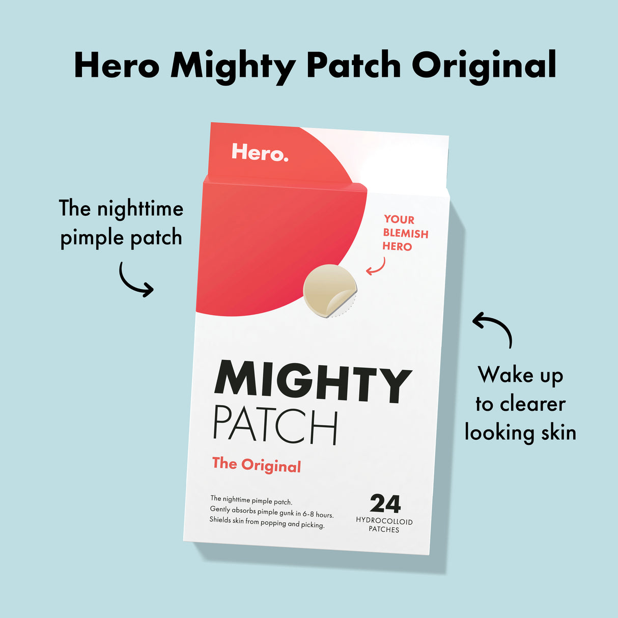 C&D Hero Mighty PimplePatch Original 24pcs