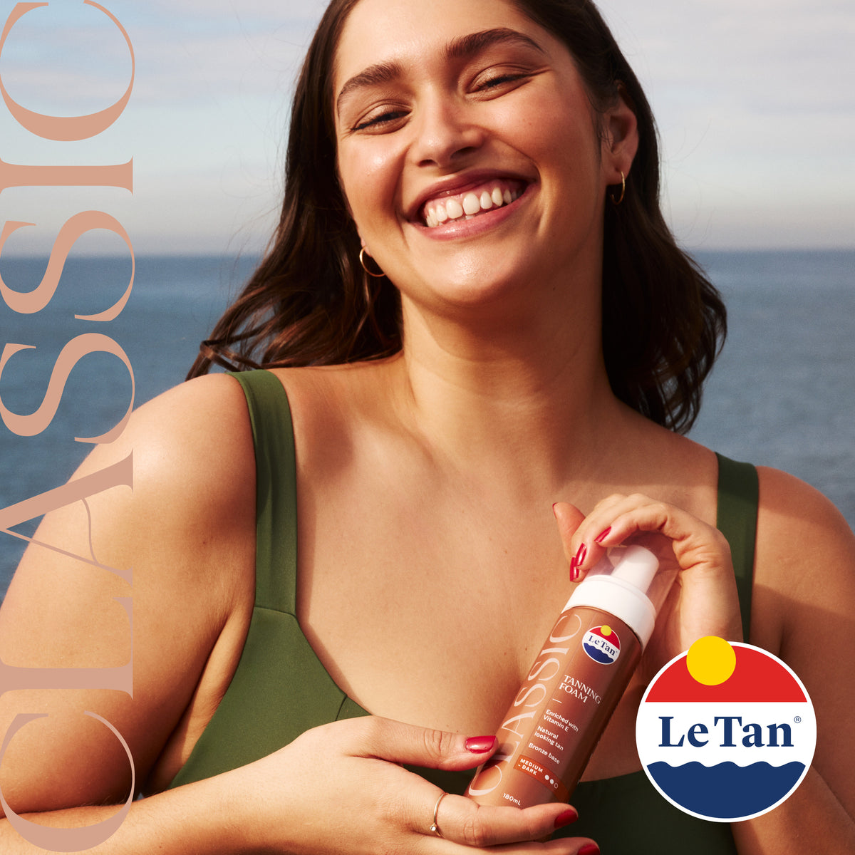 Le Tan Classic Self Tanning Foam Medium - Dark 180ml