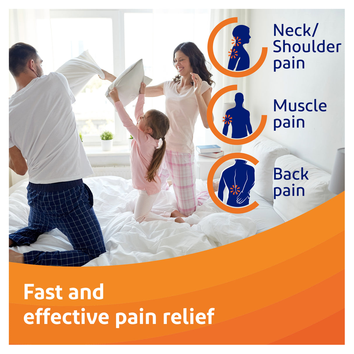 Voltaren Rapid Anti Inflammatory Pain Relief Tablets 12.5mg
