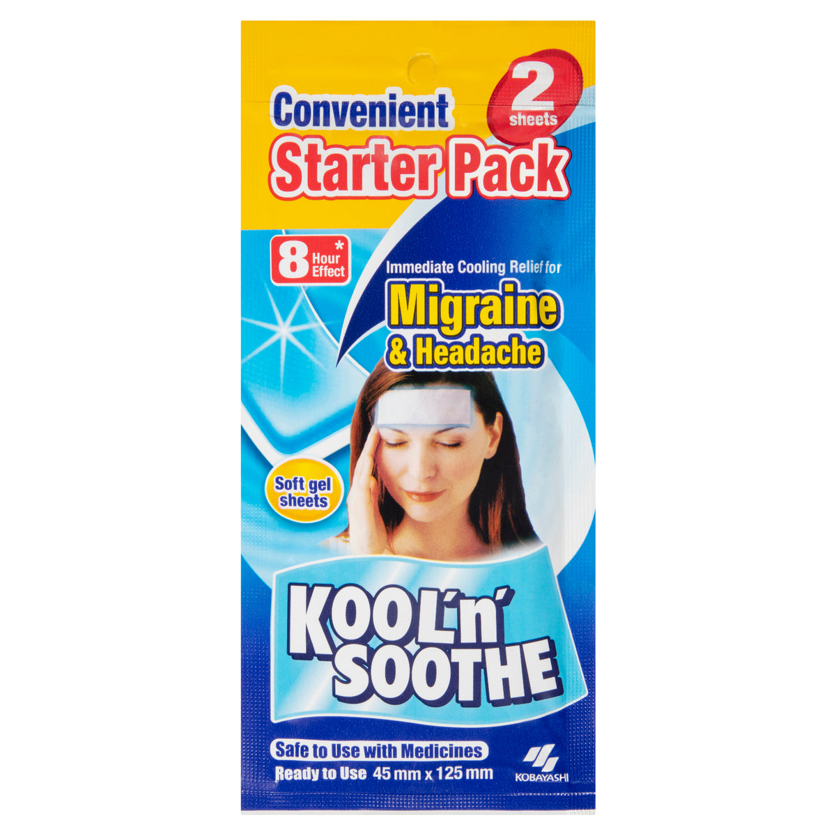 Kobayashi KNS Adult M&H Soft Gel 2pk