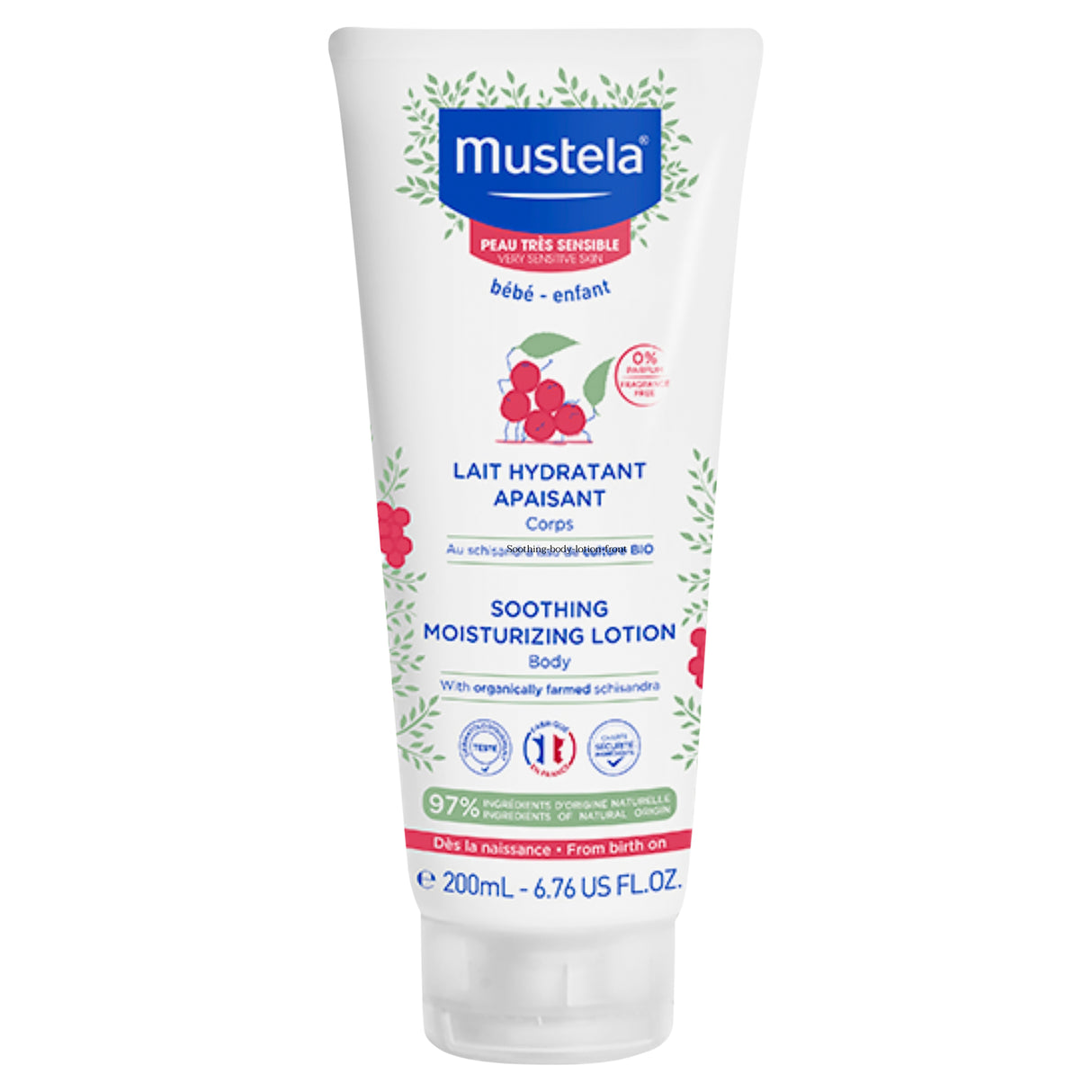 Mustela Sensitive Soothing Moisturising Body Lotion 200ml