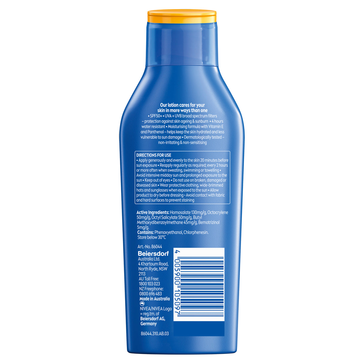 NIVEA Protect & Moisture Moisture Lock SPF50+ Sunscreen Lotion 400ml