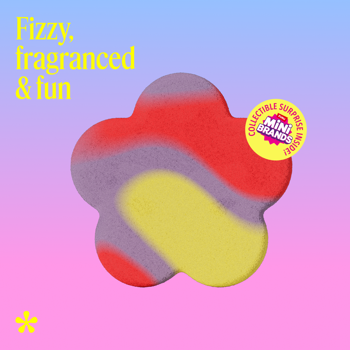 DAISE Fizzed Up Bath Bomb Berry Sherbert 85g