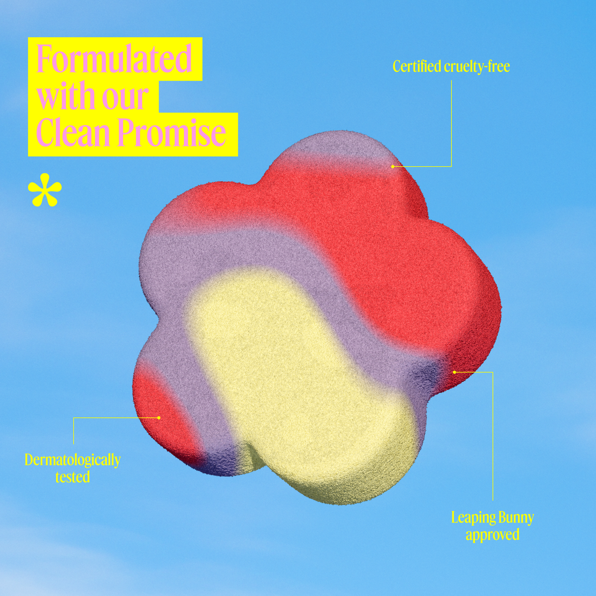 DAISE Fizzed Up Bath Bomb Berry Sherbert 85g