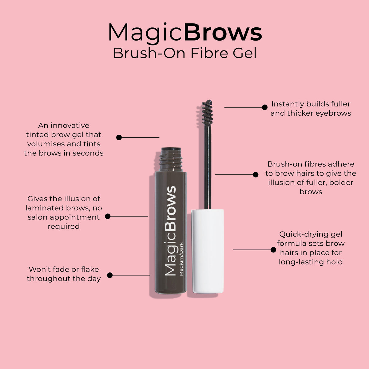 MCo MCW166 Magic Brows Med Brn