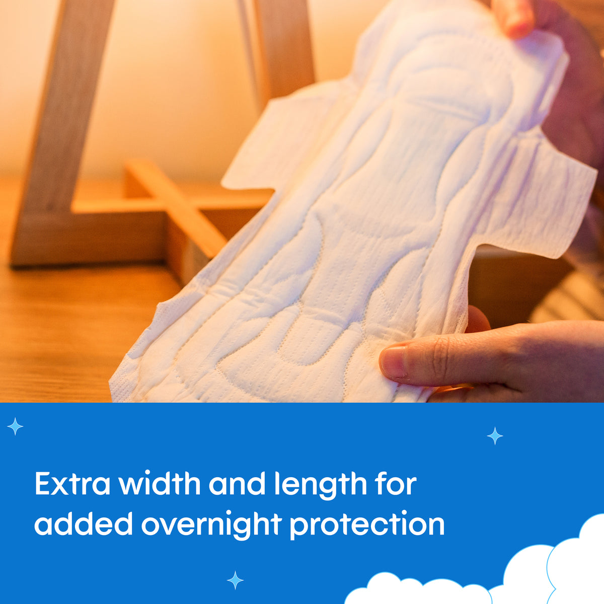 U By Kotex Ultrathin Overnight Pads with Wings 10 Pack