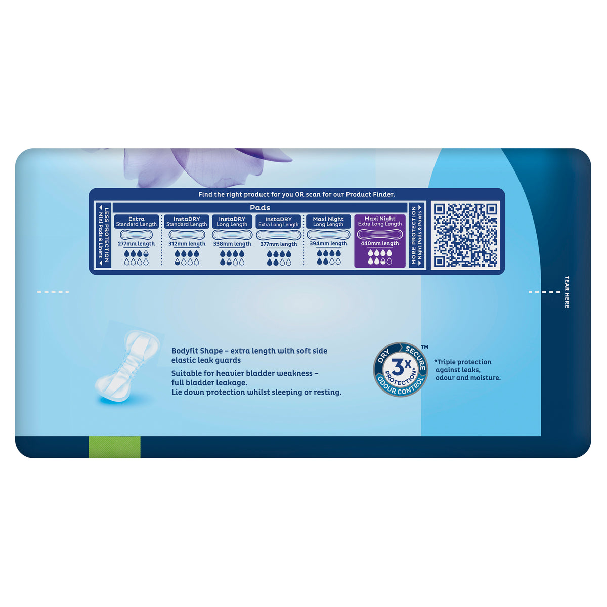 TENA Pads Maxi Night 14 Pack
