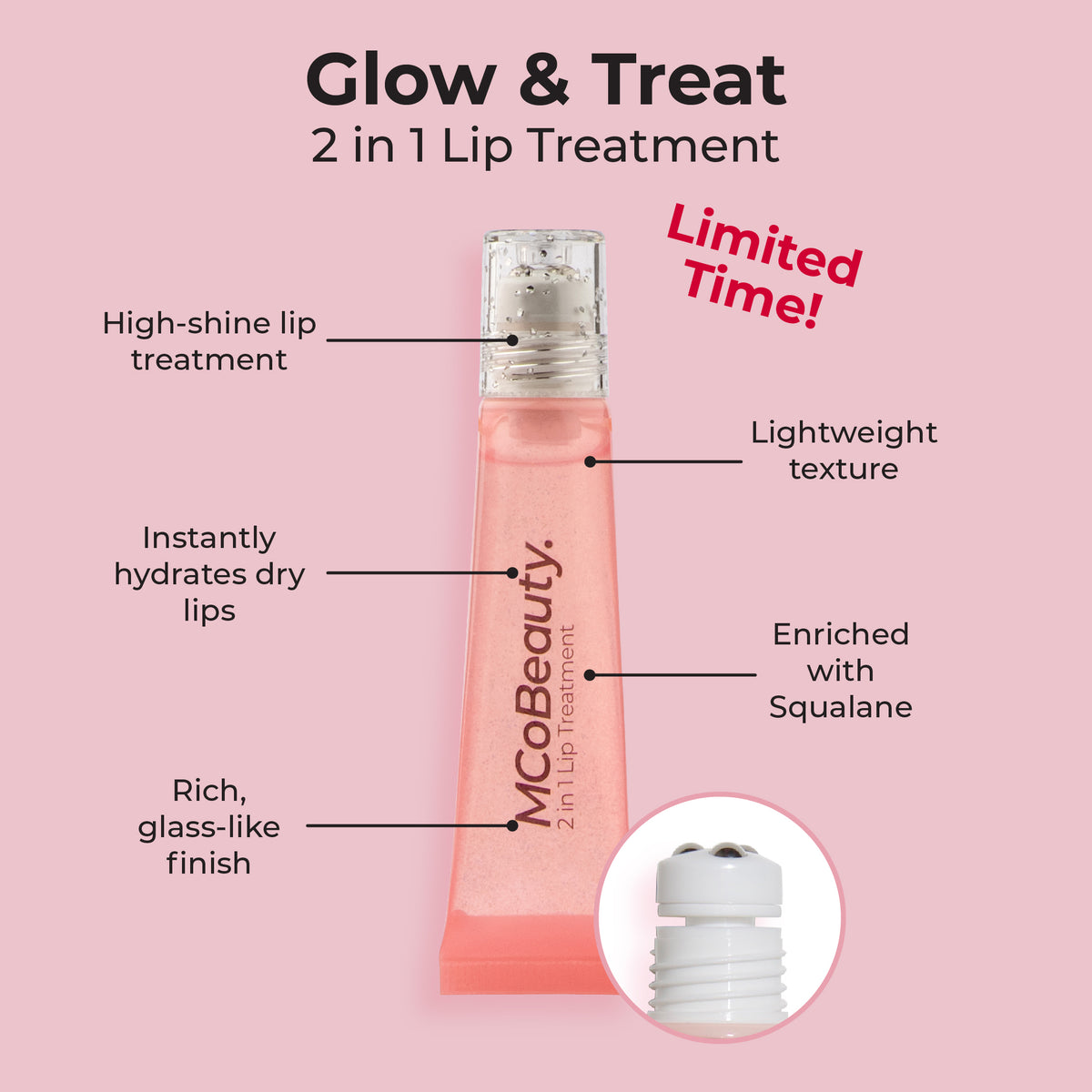 MCo MCW458 G&T 2in1 Lip Treat B/Cake