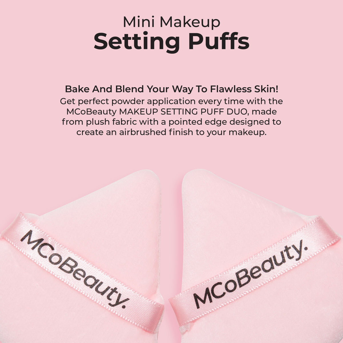 MCo MCH483 Mini M/U Sett. Puffs 4pk
