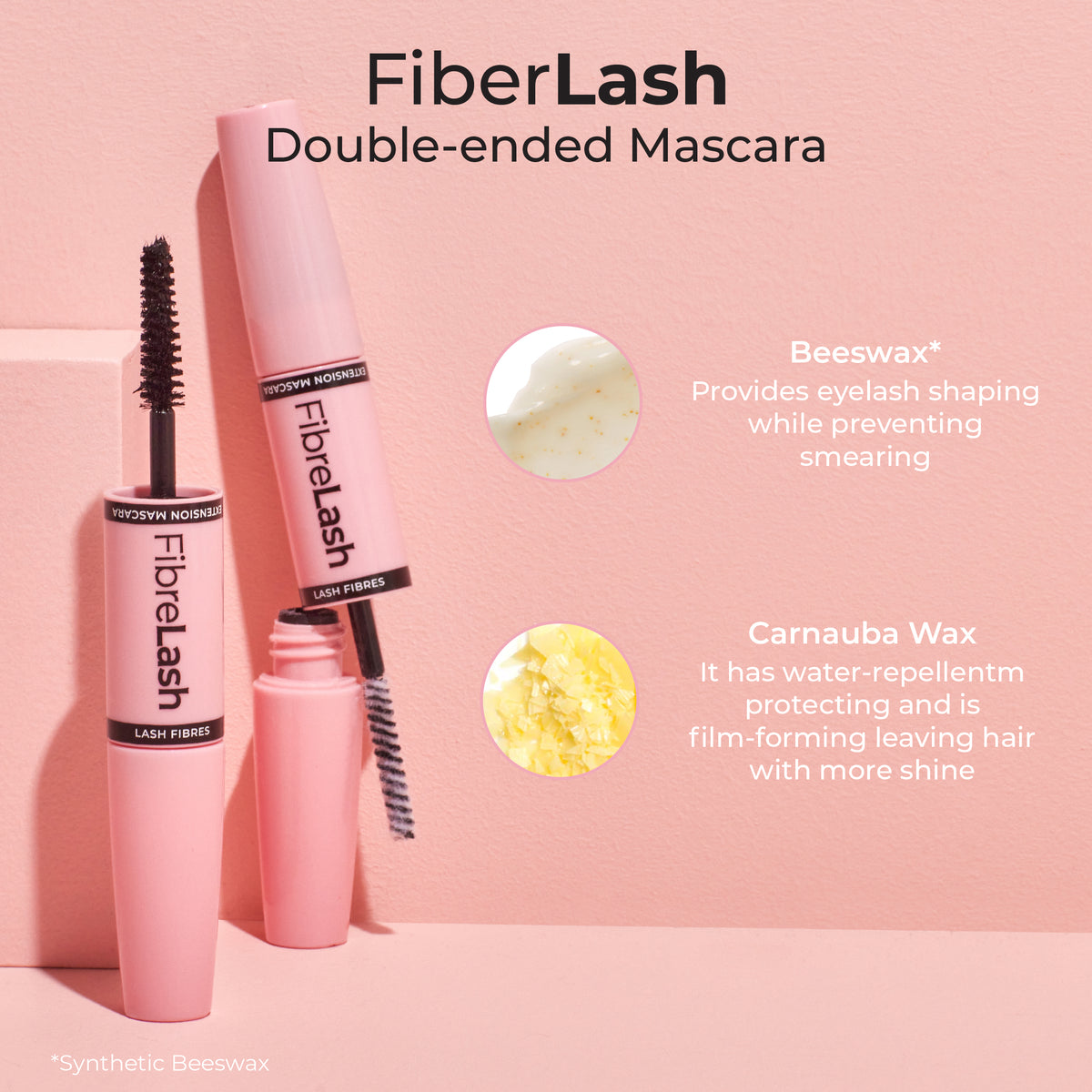 MCoBeauty Double-Ended FIBRE LASH Mascara