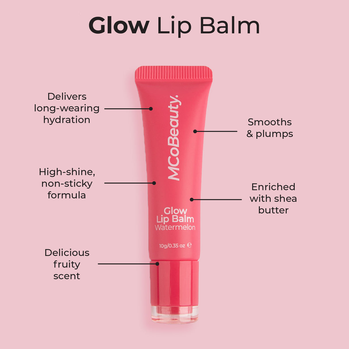 MCo MCW480 Glow Lip Balm W/melon