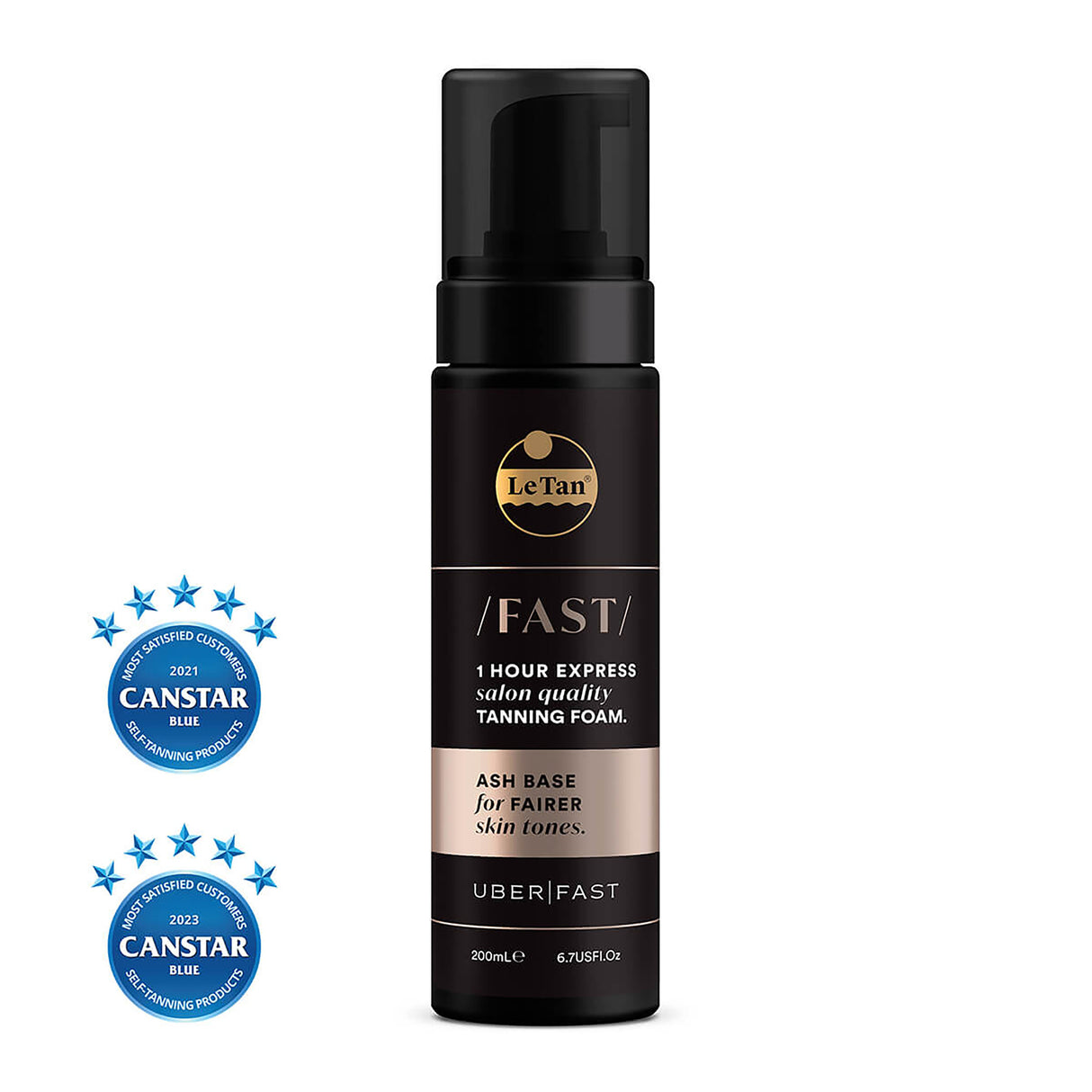LE TAN Uber Dark Fast Ash 200ml