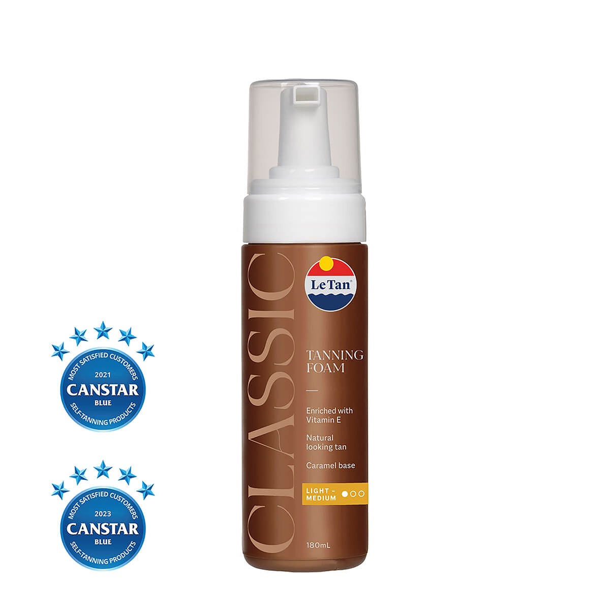 Le Tan Self Tanning Foam Light/Medium