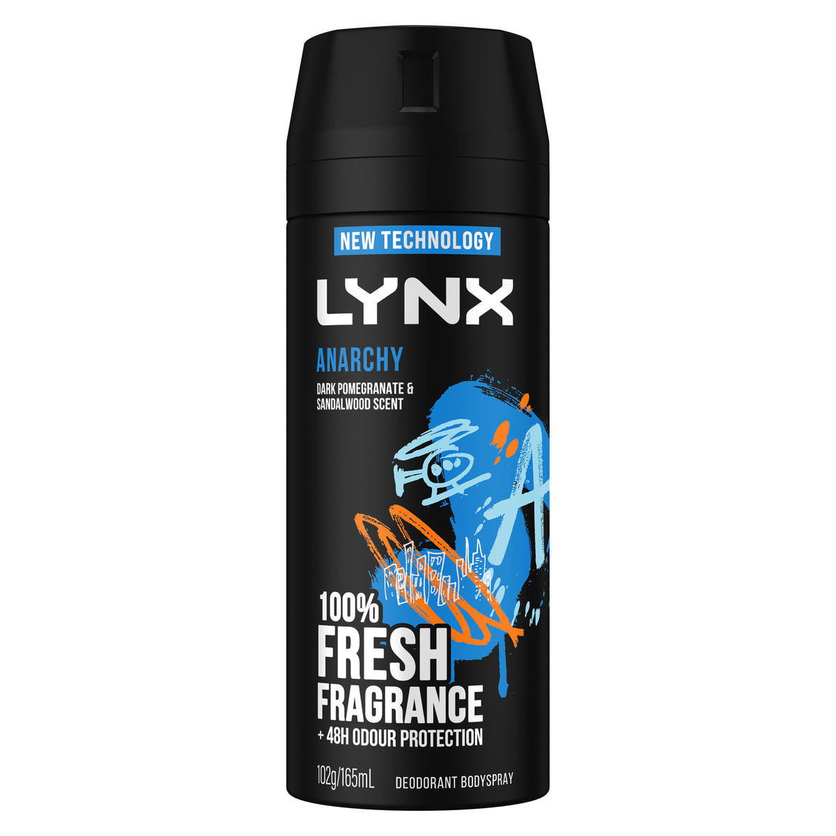 Lynx Deodorant Body Spray Anarchy Him 165ml