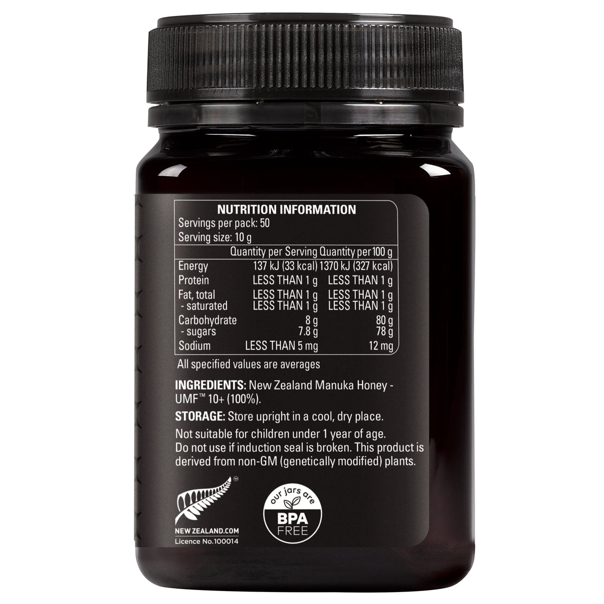Comvita UMF 10+ Manuka Honey 500g