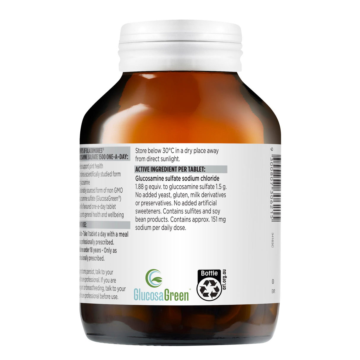 Blackmores Glucosamine Sulfate Complex 1500mg 90s