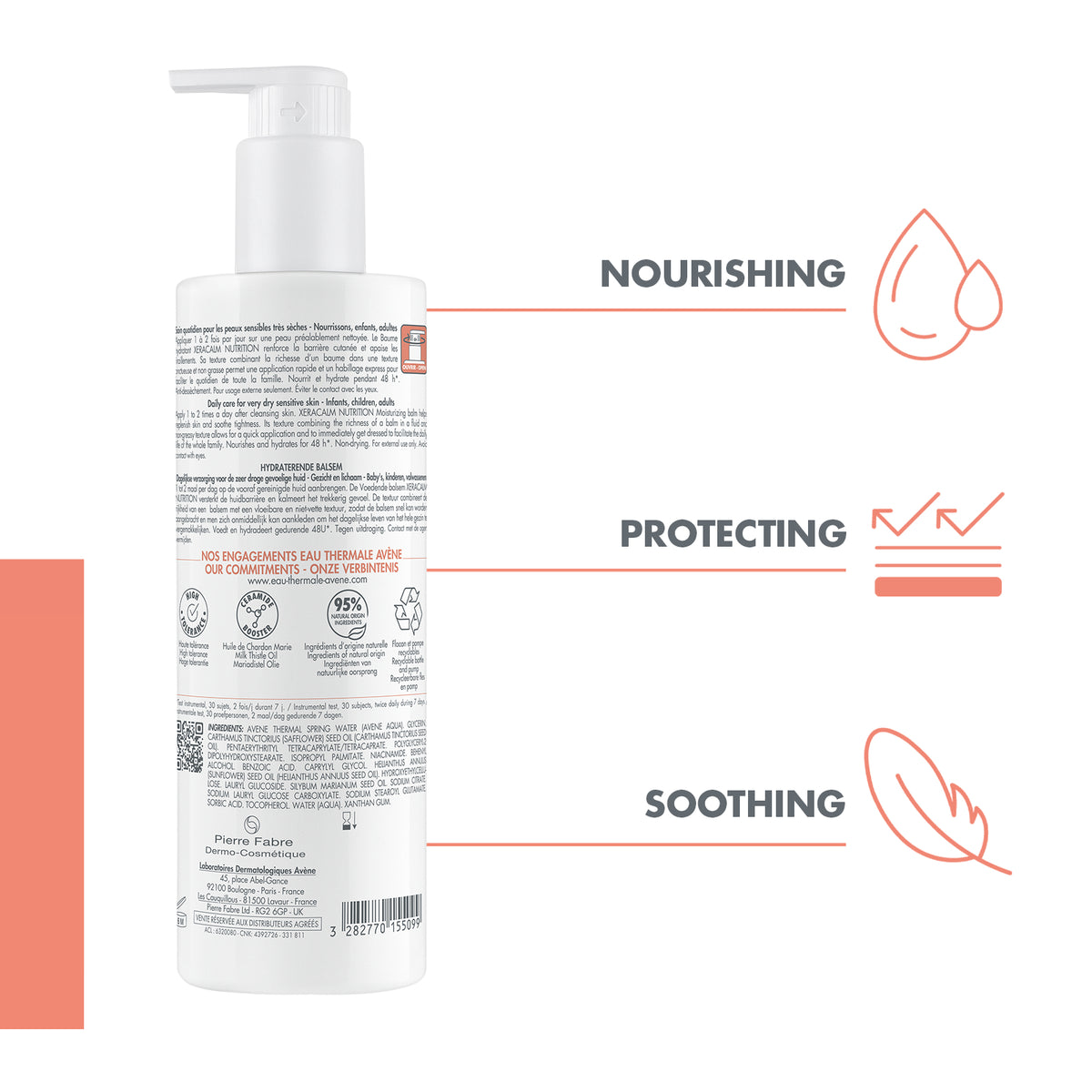 AVENE Nutri Moisture Balm 400ml