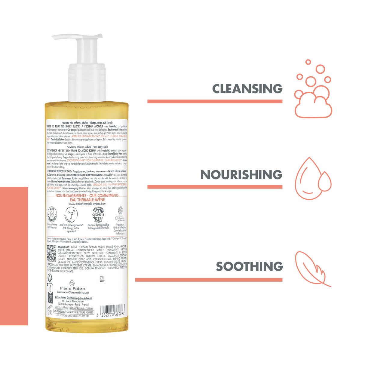 AVENE XeraCalm A.D. Cl Oil 400ml