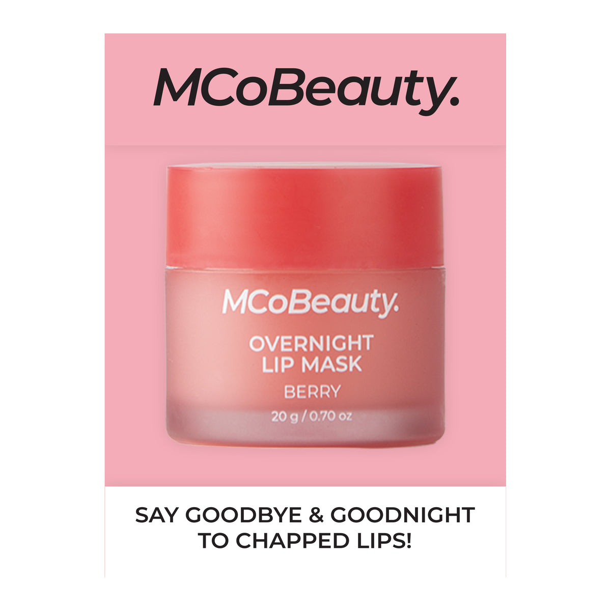 MCo MCH530 ON Lip Mask Berry