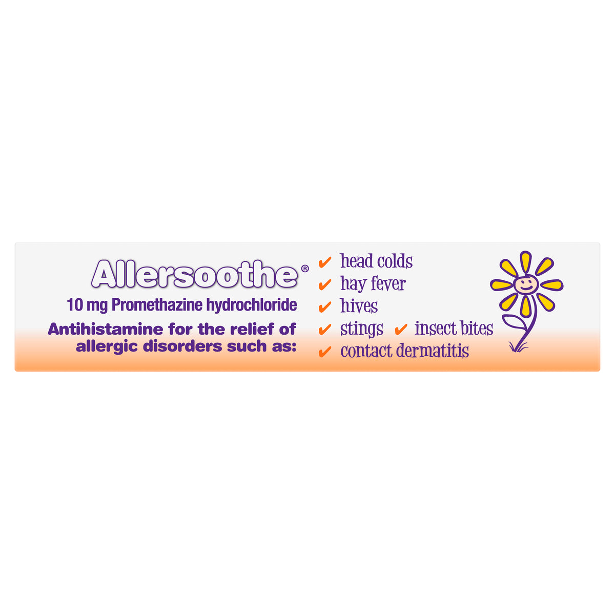 Allersoothe 10 mg 20 Tablets