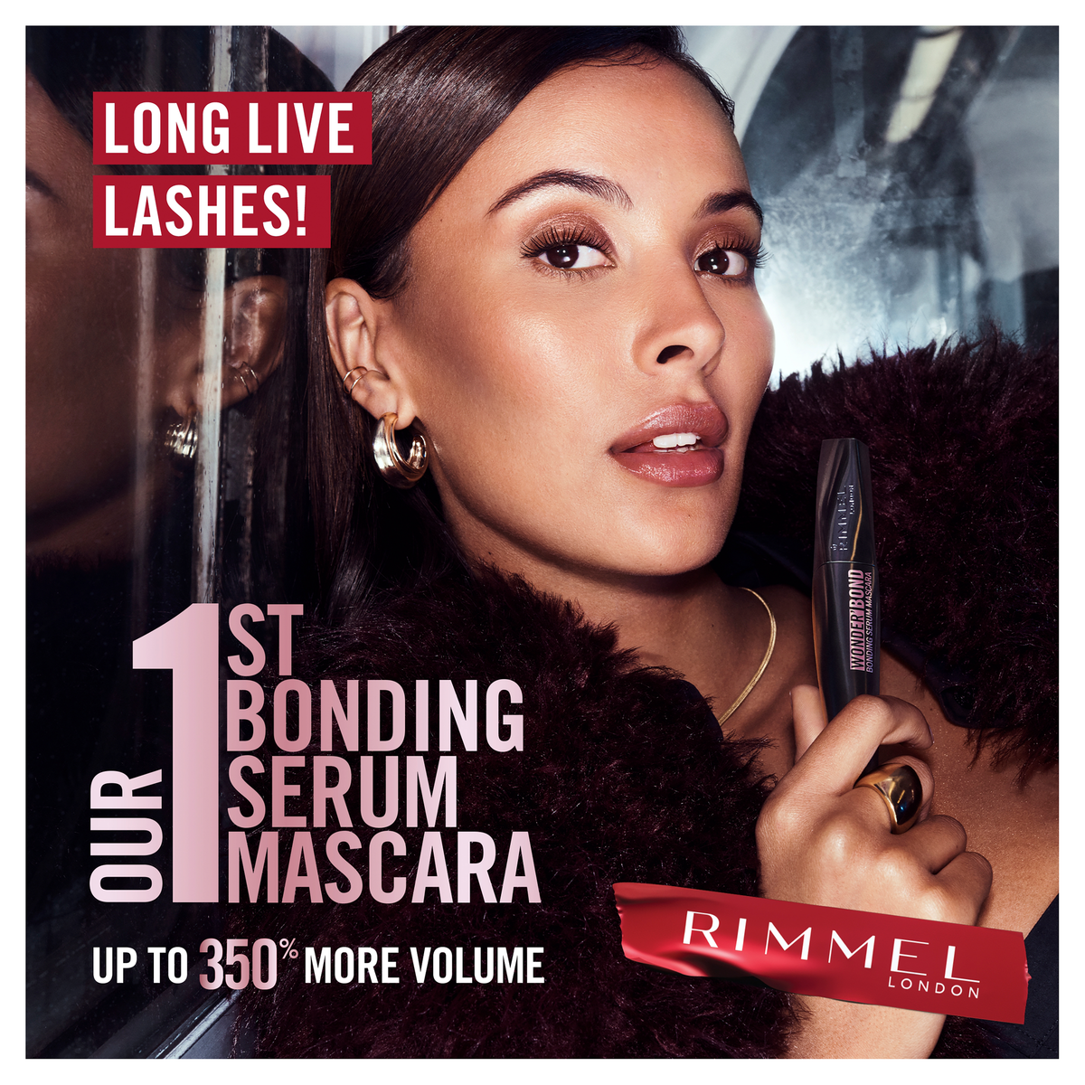 Rimmel Wonder Bond Bomb Mascara 001 Black