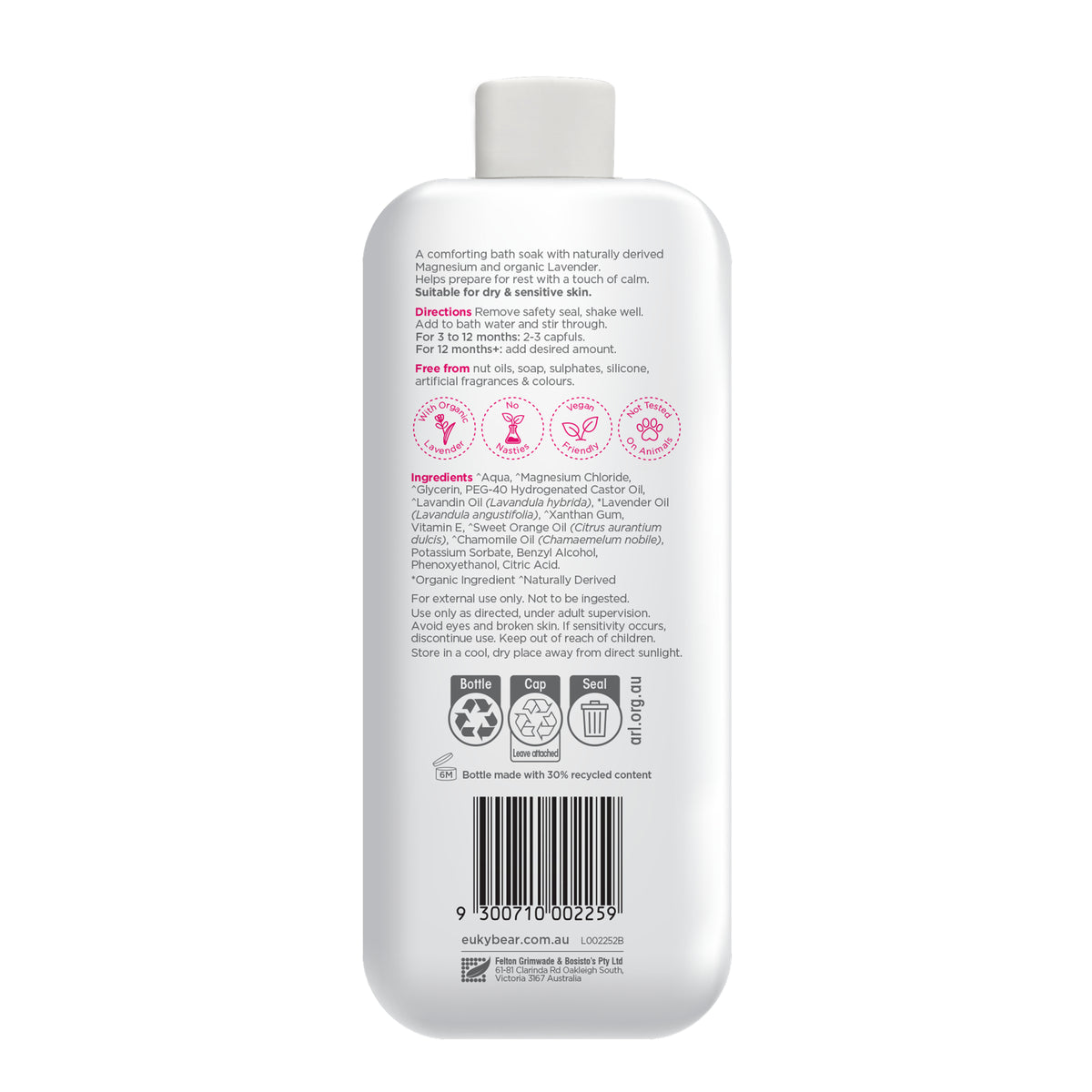 Euky Bear Sleepy Time Nose Vapour Bath 300ml