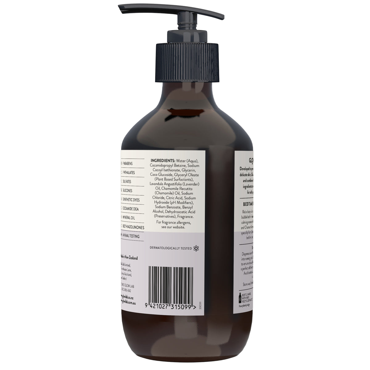 GLOW LAB Baby Bedtime Bath 400ml