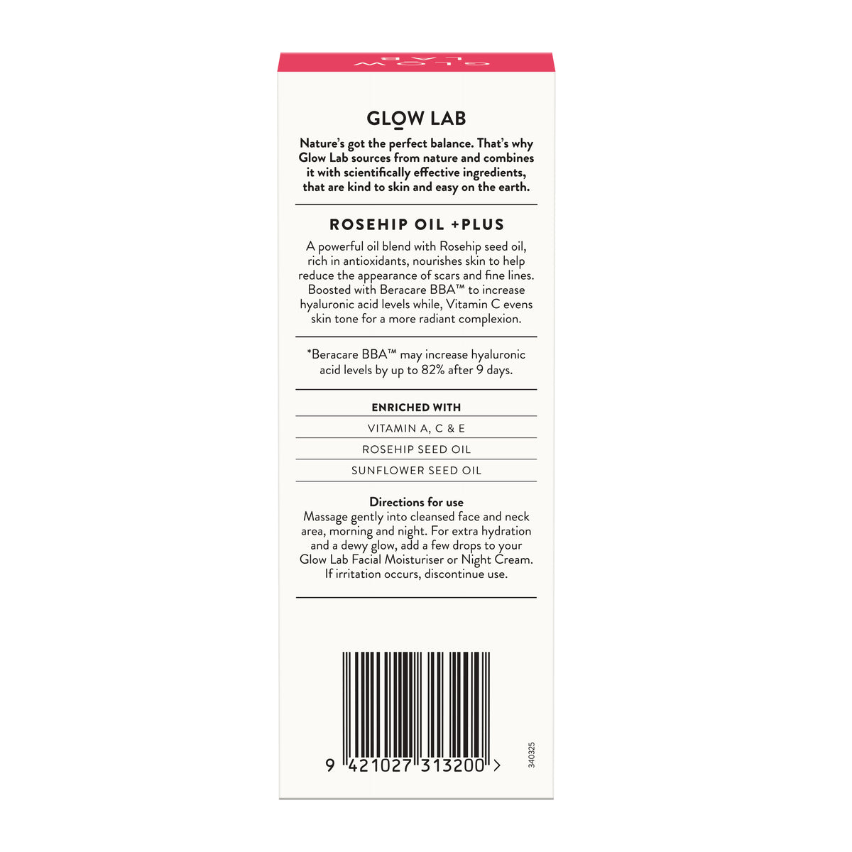 GLOW LAB Rosehip Oil Plus 20ml