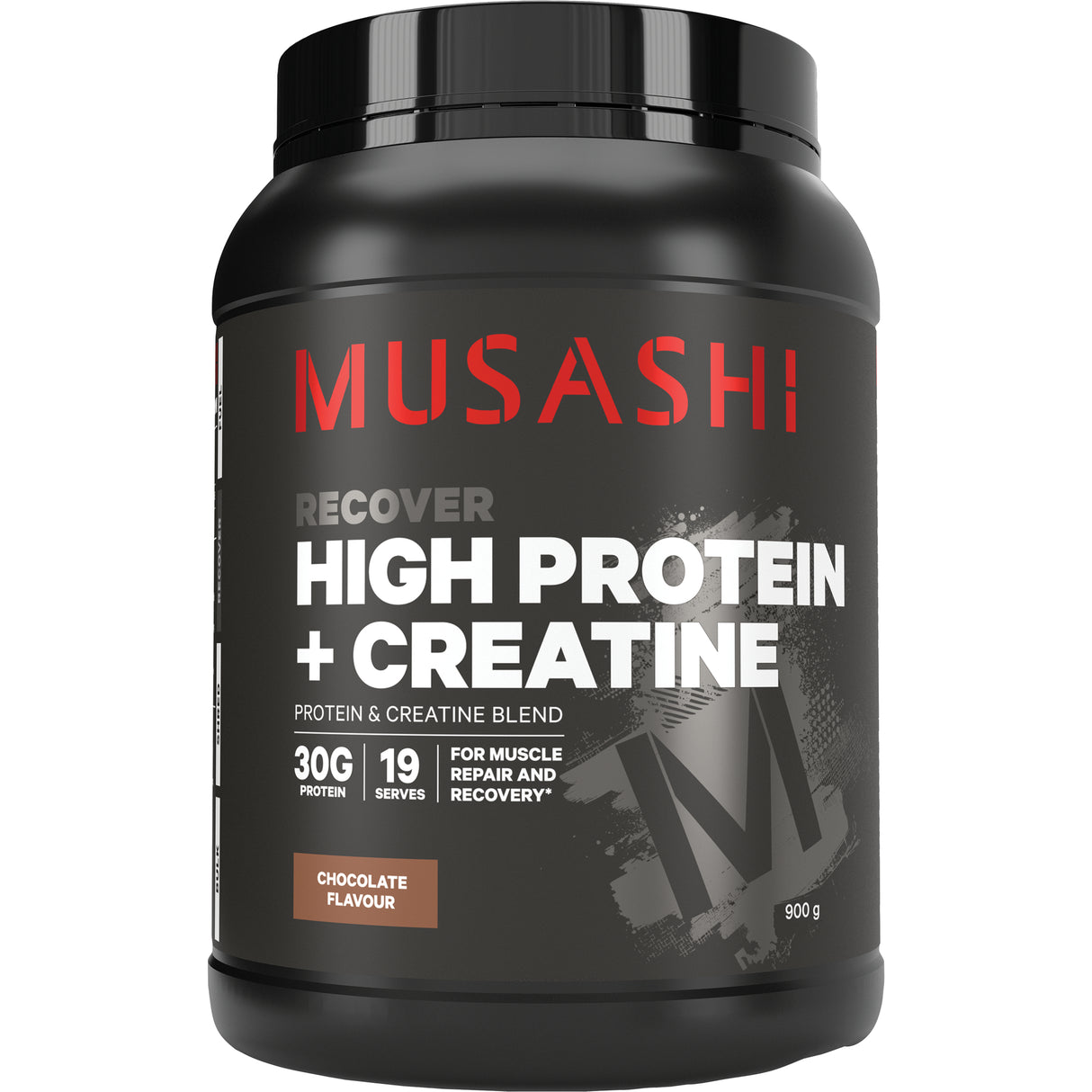 MUSASHI High Protein + Creatine Chocolate 900g