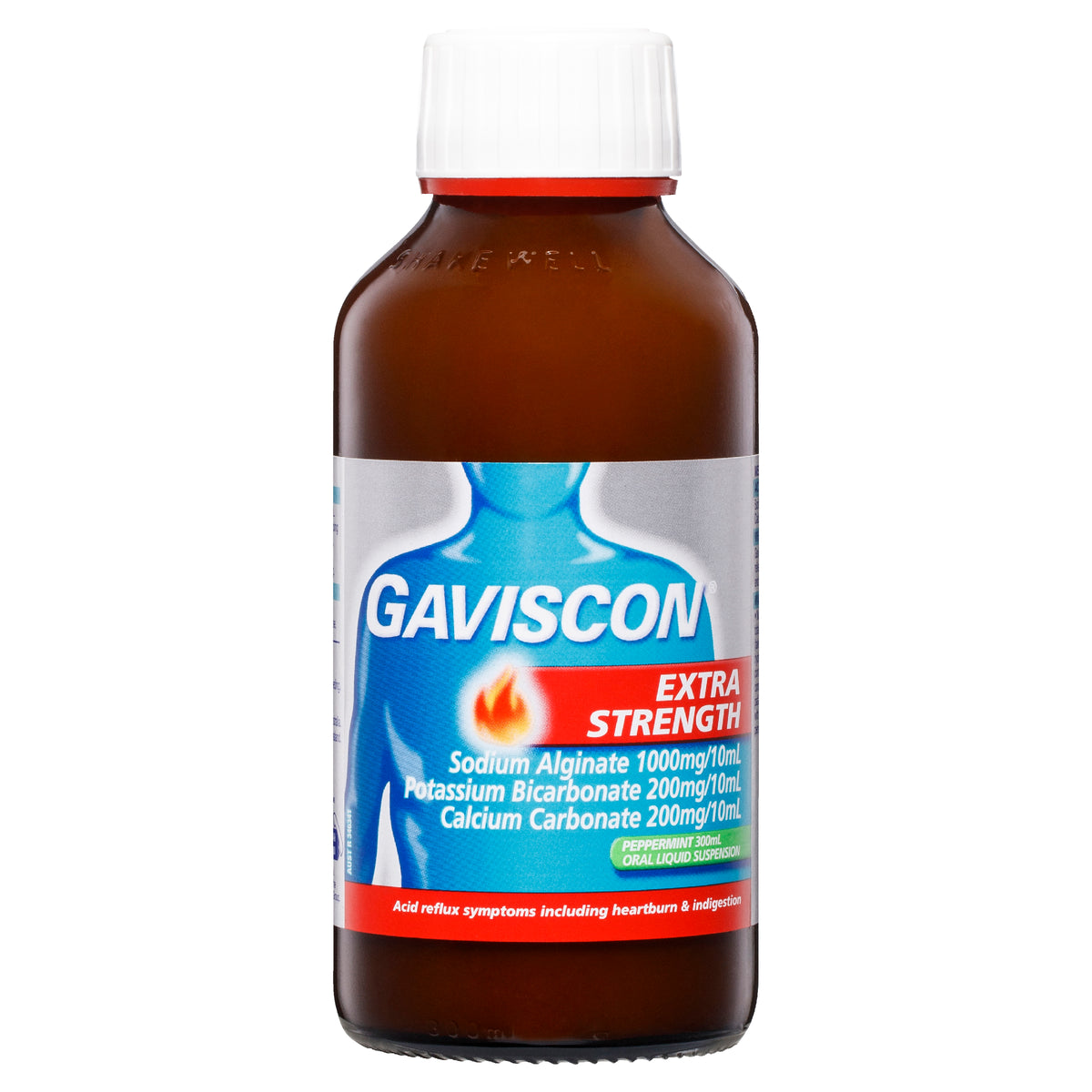 Gaviscon EXTRA Liquid P/MINT 300ml