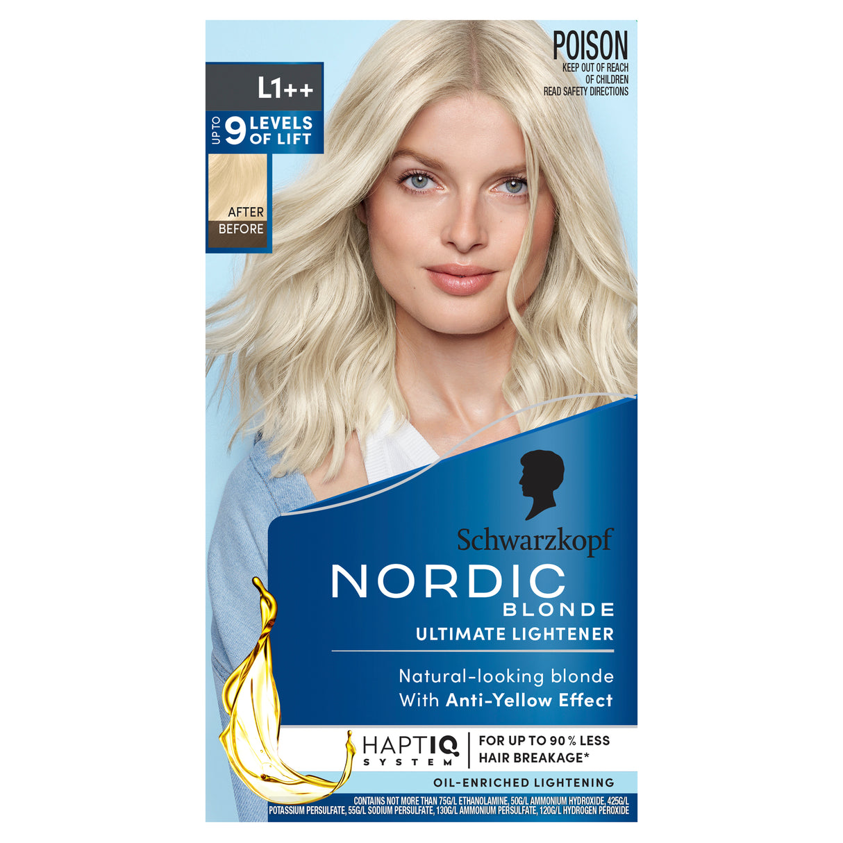 Schwarzkopf Nordic Blonde L1++ Ultimate Lightener 200 mL