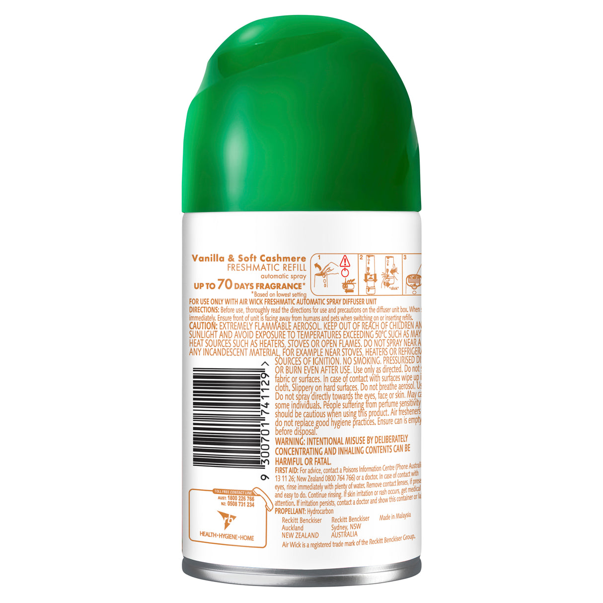 Airwick Essential Oil FM Vanilla & Soft Cashmere Prime 174g