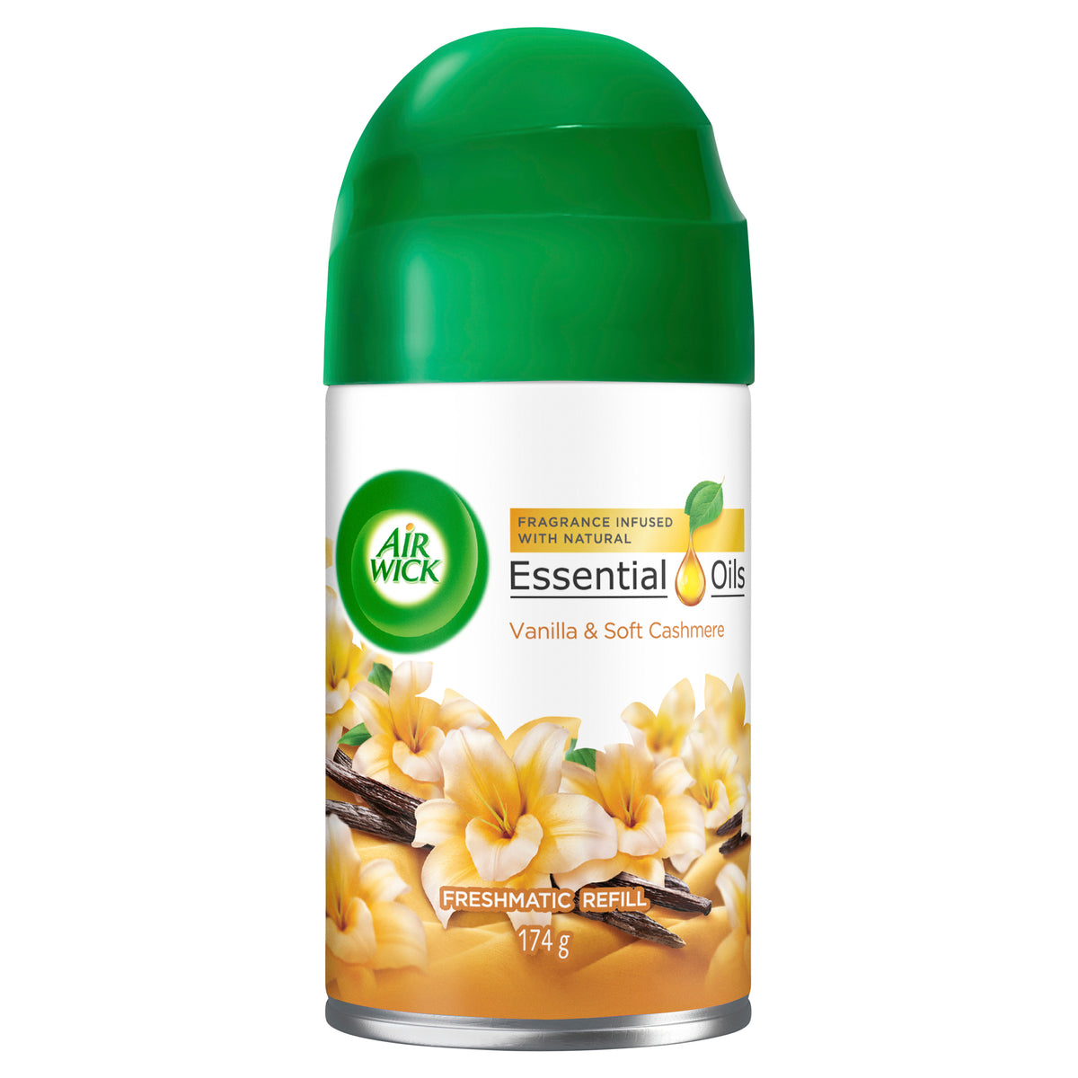 Airwick Essential Oil FM Vanilla & Soft Cashmere Prime 174g