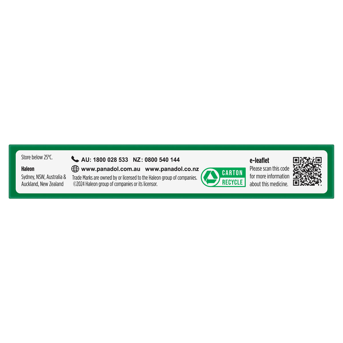 PANADOL Mini Caps 500mg 16pk
