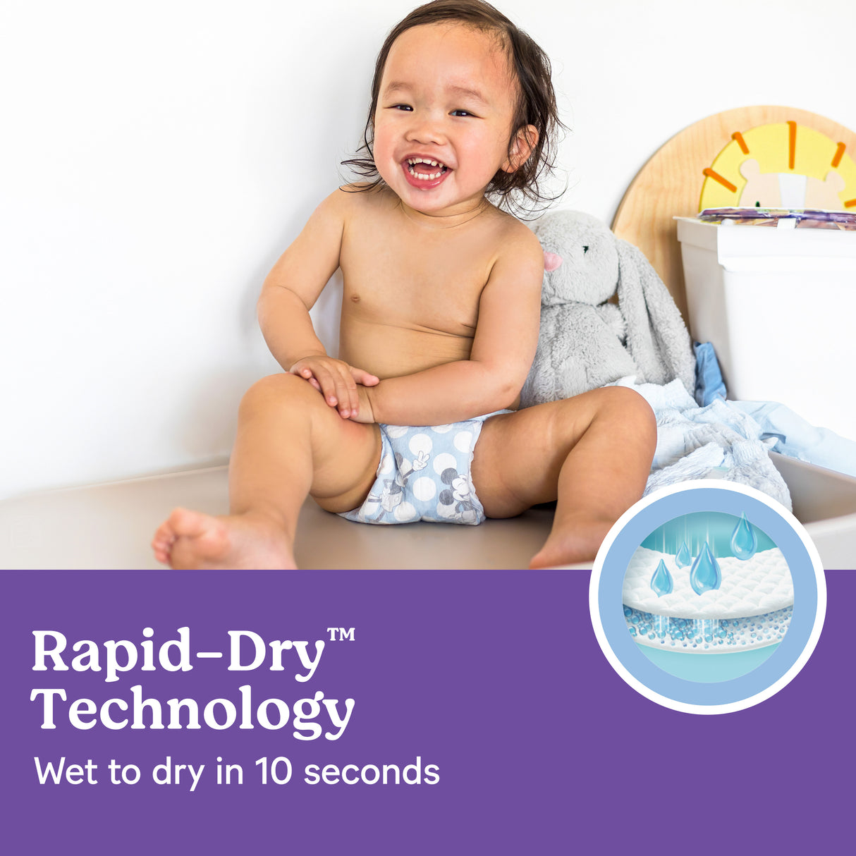 Huggies Ultra Dry Nappy Pants Boy Size 6 (15kg & over) 28 Pack