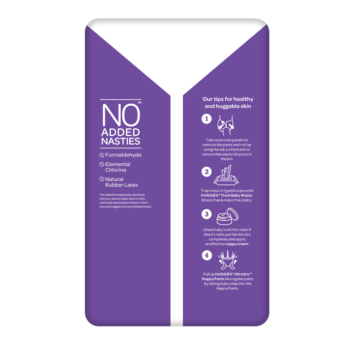 Huggies Ultra Dry Nappy Pants Girl Size 6 (15kg & over) 28 Pack
