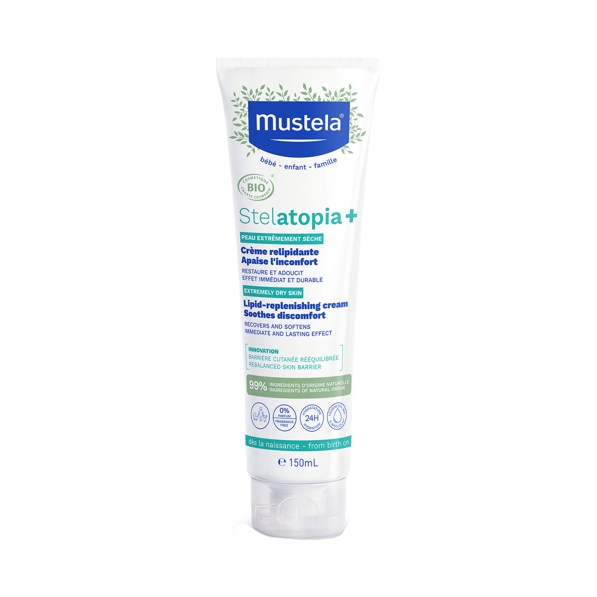 MUSTELA Stelatopia+Lpd Replenishing Cream 150ml